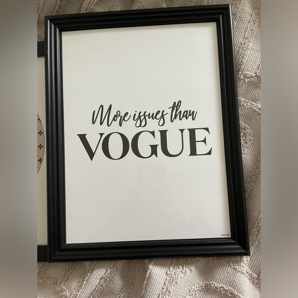“More Issues Than Vogue” Frame - Picture 1 of 3